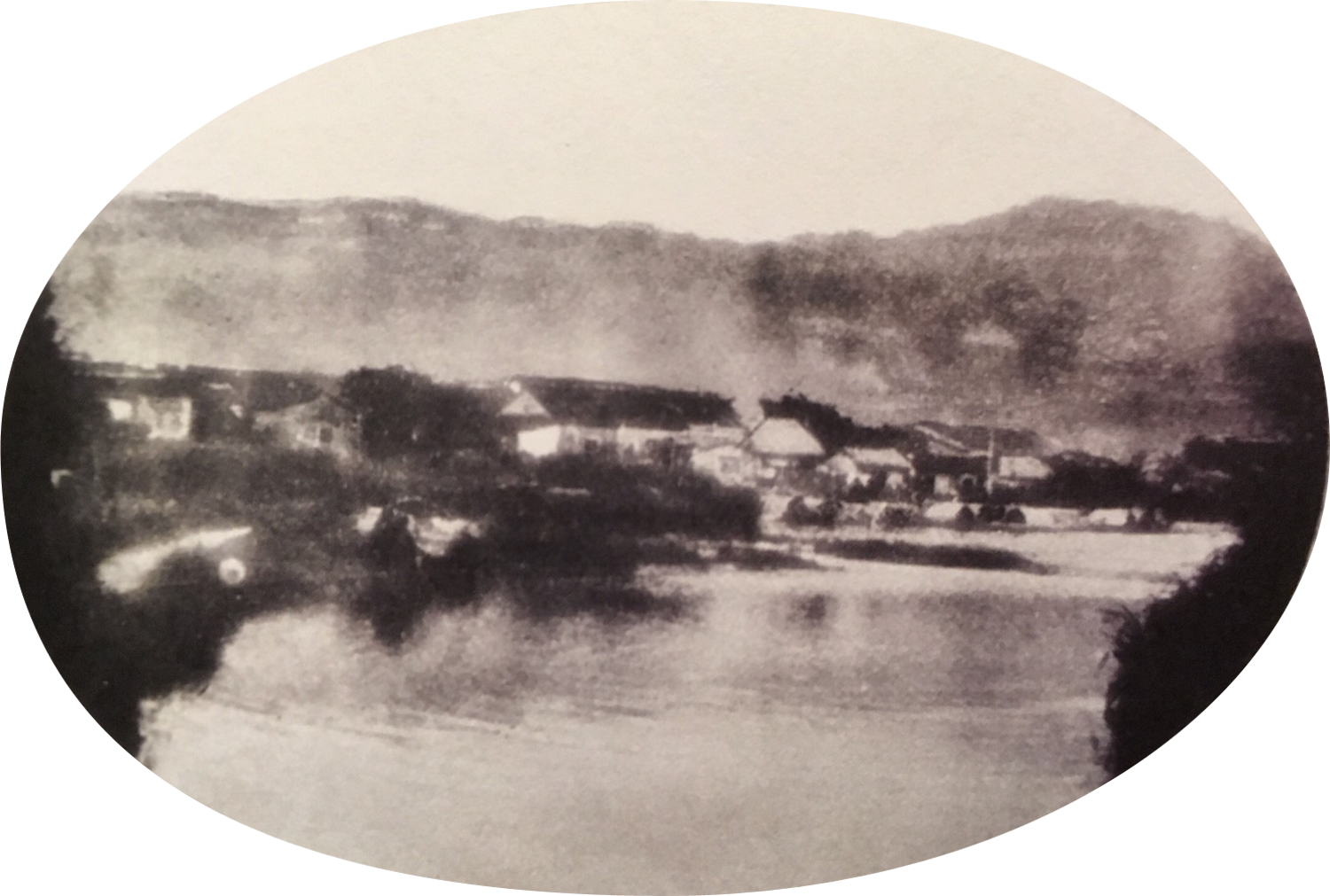 日治時期頭圍港舊照。（宜蘭縣史館提供）The Photograph of Touwei Port in Japanese Rule Period. 